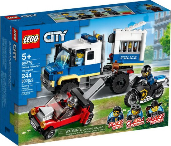 LEGO CITY TRANSPORTUL PRIZONIERILOR POLITIEI 60276